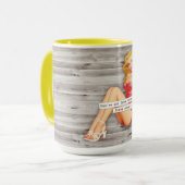 Sie sind nicht vom Süden? Segnen Sie Ihr Herz Tasse (Vorderseite Links)