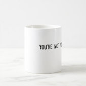 Sie sind nicht wert das mana kaffeetasse (Mittel)
