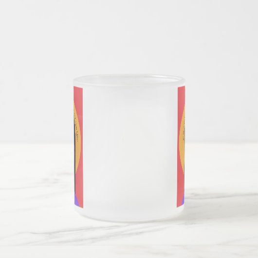 Sie sind nicht zu alt - mattierte Tasse (Mittel)