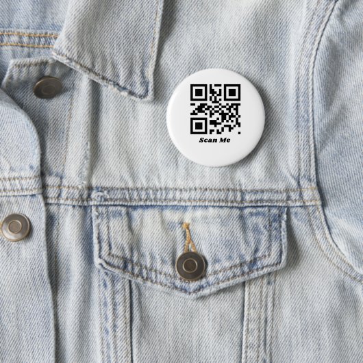 Sie sind Niedlicher qr-Code Button (Beispiel)