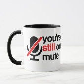 Sie sind noch auf MUTE Tasse (Links)
