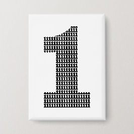 Sie sind Nummer eins Button