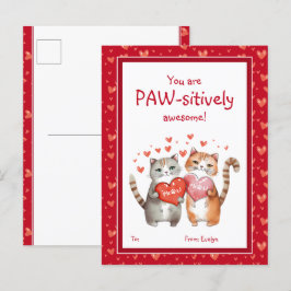 Sie sind pawsitiv Phantastische Klassenzimmer Vale Postkarte