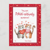 Sie sind pawsitiv Phantastische Klassenzimmer Vale Postkarte (Vorderseite)