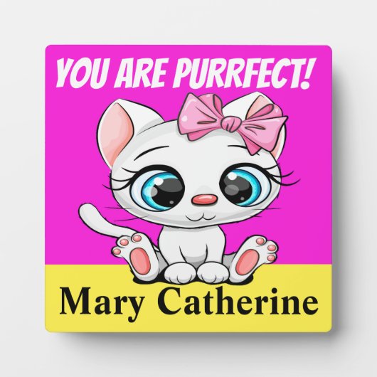 Sie sind perfekt Plaque Fotoplatte (Vorderseite)