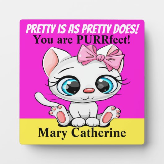 Sie sind perfekt Plaque Fotoplatte (Vorderseite)