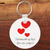 Sie sind perfekt schlüsselanhänger (Vorderseite)