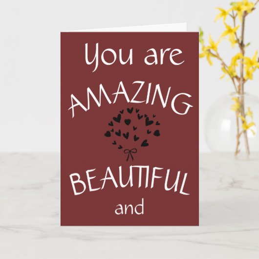 SIE SIND PHANTASTISCH FREUND ***GLÜCKLICHER GEBURT KARTE (Gelbe Blume)