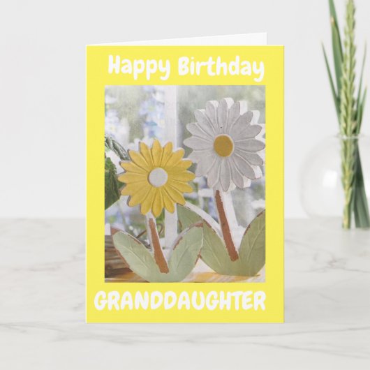 SIE SIND PHANTASTISCH **GRANDDAUGHTER** GEBURTSTAG KARTE (Vorderseite)