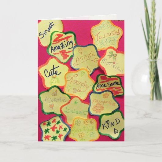 Sie sind Phantastisch Grußkarte Karte (Vorderseite)