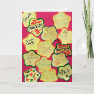 Sie sind Phantastisch Grußkarte Karte