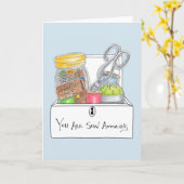 Sie sind Phantastisch Karte (Gelbe Blume)