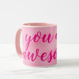 Sie sind phantastisch PINK Design Tasse