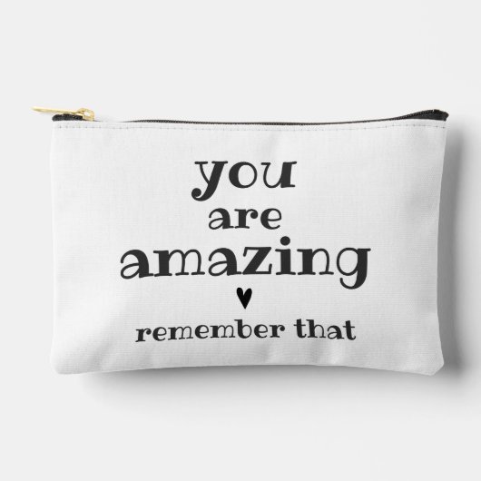 Sie sind Phantastisch - Sweet, inspirierendes Zita Zubehörtasche (Vorderseite)