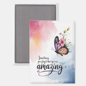 Sie sind Phantastische Erinnerung - inspirierendes Magnet (Vorderseite/Rückseite)