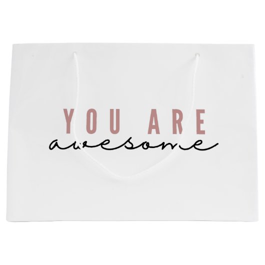 Sie sind Phantastische Geschenktasche Große Geschenktüte (Vorderseite)