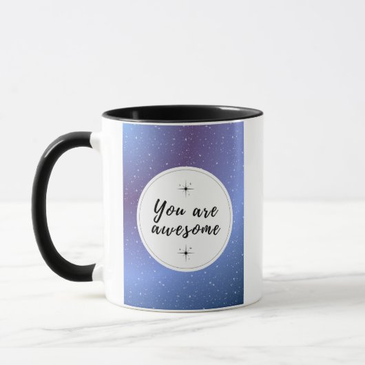 Sie sind Phantastische Inspiration Tasse (Links)
