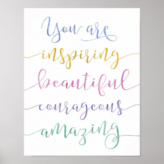 Sie sind Phantastische Kunstdrucke Poster (Vorne)