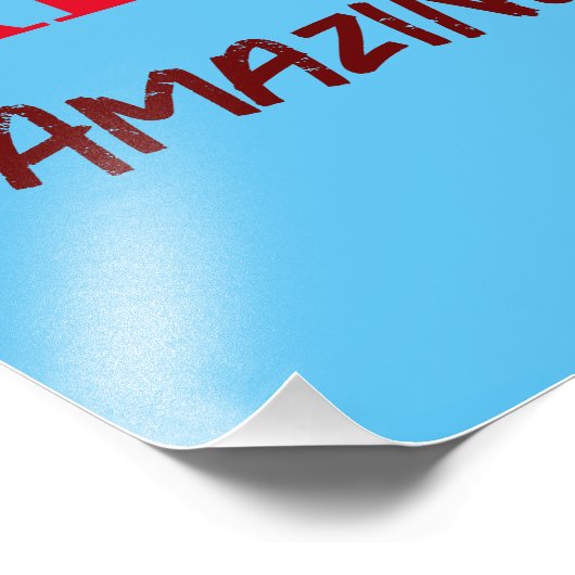 Sie sind Phantastische Motivierend Angebote Fotodruck (Ecke)