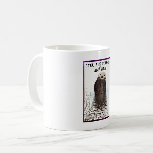 Sie sind Phantastische Niedliche Puppe mit süßem O Kaffeetasse (Vorderseite Links)