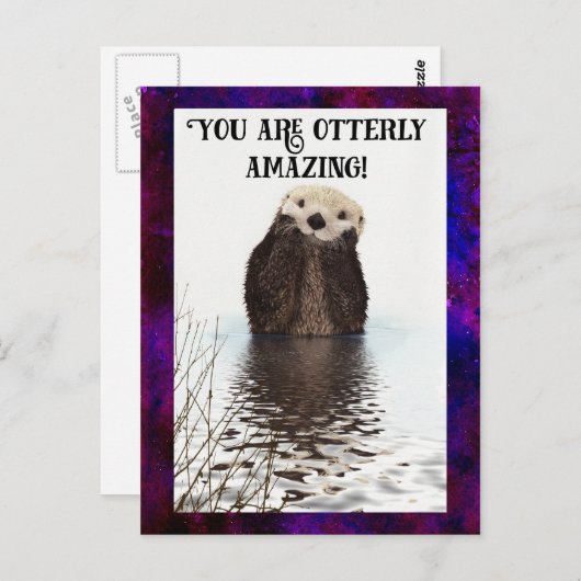 Sie sind Phantastische Niedliche Puppe mit süßem O Postkarte (Vorne/Hinten)