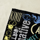 Sie sind Phantastische Personalisieren Worte der F Strandtuch (Beispiel)