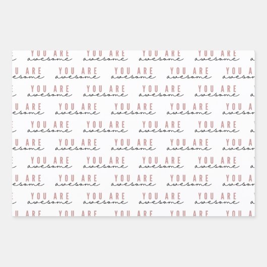 Sie sind Phantastische Wrapping Paper Flat Sheet S Geschenkpapier Set (Vorderseite 2)