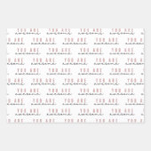 Sie sind Phantastische Wrapping Paper Flat Sheet S Geschenkpapier Set (Vorderseite 3)