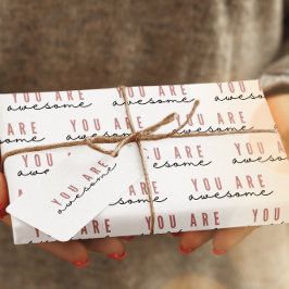 Sie sind Phantastische Wrapping Paper Flat Sheet S Geschenkpapier Set