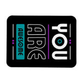 Sie sind phantastisches motivierend Sprichwort Magnet (Horizontal)