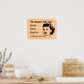 Sie sind Poster (Küche)