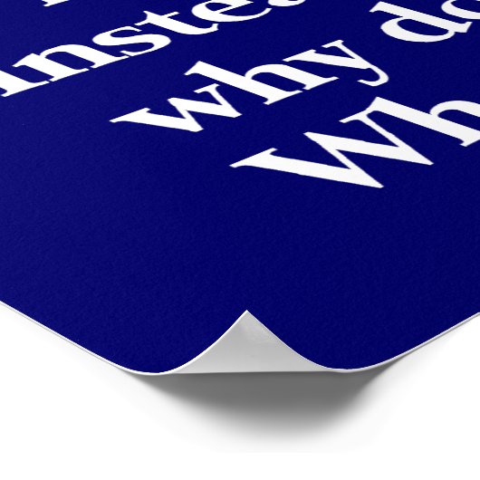 Sie sind Poster der Armut (Ecke)