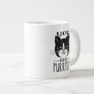 Sie sind Purrfect Jumbo-Tasse