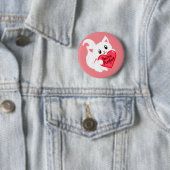 Sie sind Purrfect Miezekatze Button (Beispiel)