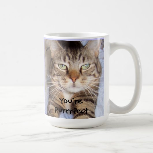 Sie sind Purrrfect Tasse (Rechts)