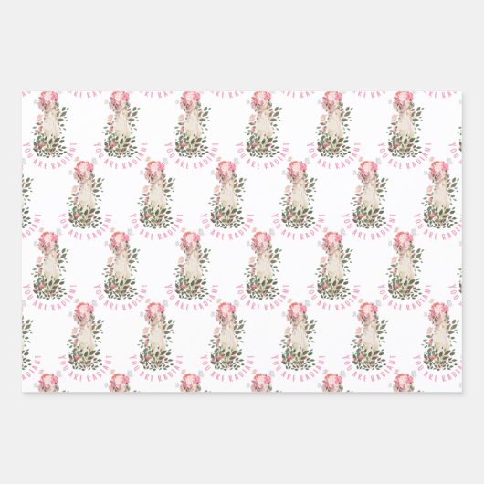 Sie sind Radikale Schwangere, die Papiertücher abp Geschenkpapier Set (Vorderseite 3)