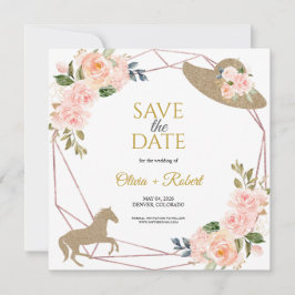Sie sind Save the Date auf dem Altar-Derby-Thema Einladung