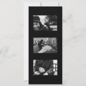 Sie sind Save the Date Bookmarker reserviert Einladung (Rückseite)