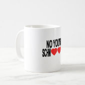 Sie sind Schmoopy! Tee.png Kaffeetasse (Vorderseite Links)