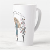 Sie sind schön gefüllt milchtasse (Rechte Ecke)