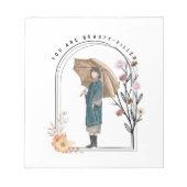 Sie sind schön gefüllt notizblock (Vorderseite)