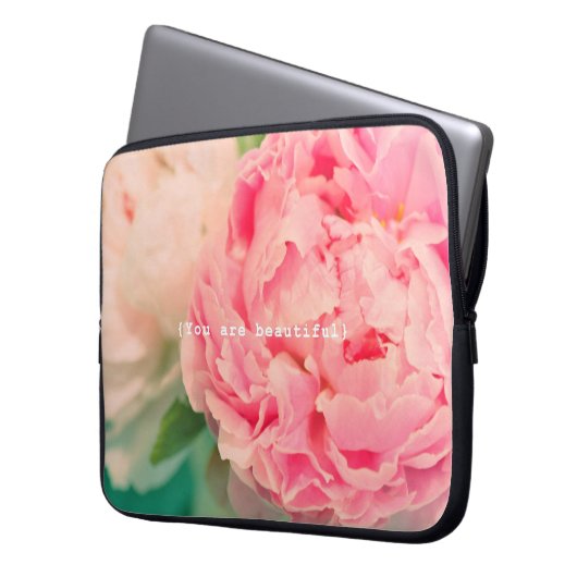 Sie sind schön laptopschutzhülle (Vorderseite Links)