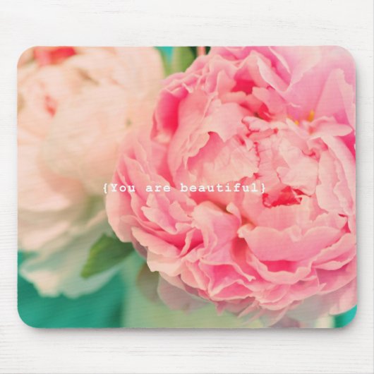Sie sind schön mousepad (Vorne)