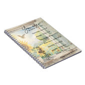 Sie sind: schön, Schriften personalisiert Notizblock (Rechte Seite)