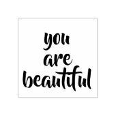 Sie sind schöne Gummi Briefmarke, Liebe Gummi Brie Gummistempel (Prägung)