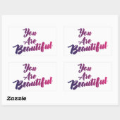 Sie sind schöne Sticker (Blatt)