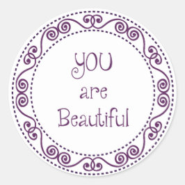 Sie sind schöne Sticker