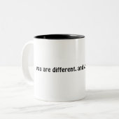 Sie sind schöne Tasse (Vorderseite Links)