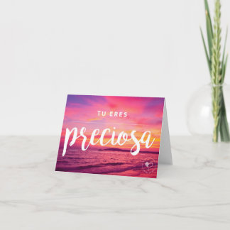 Sie sind schöner Spanisch Notecard W. Umschlag Dankeskarte