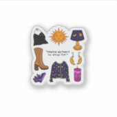 Sie sind schwer zu kaufen für Whimsigoth ästhetisc Aufkleber (Vorderseite)